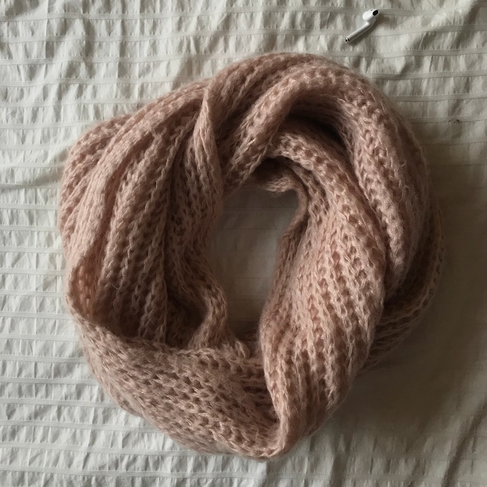Light Pink Infinity Scarf😍